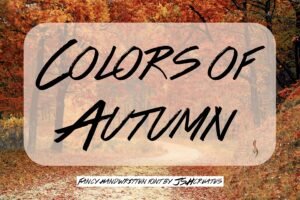 Colors of Autumn Font