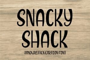 Snacky Shack Font