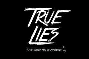 True Lies Font