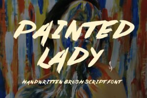 Painted Lady Font