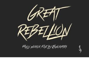 Great Rebellion Font
