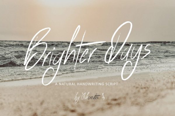 Brighter Days Font
