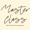 Master Class Font