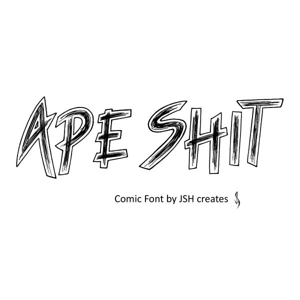 Ape Shit Font