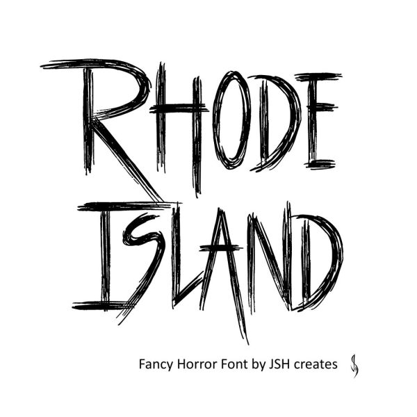 Rhode Island Font