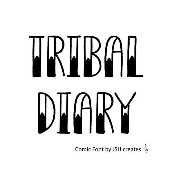 Tribal Diary Font