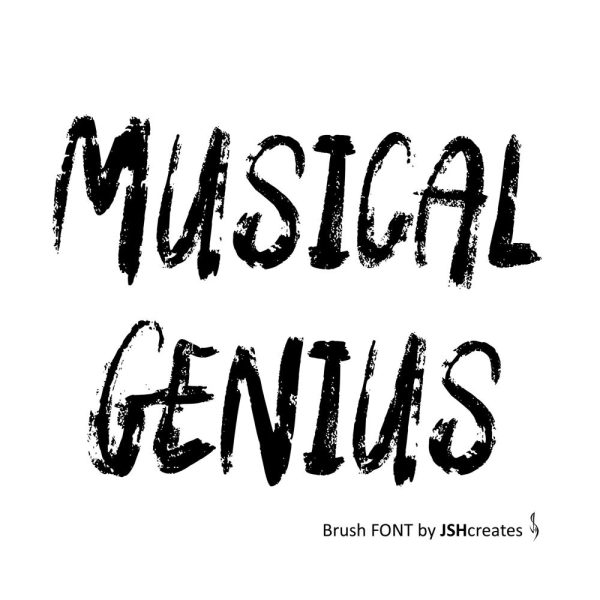 Musical Genius Font