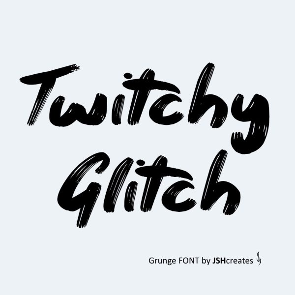 Twitchy Glitch Font