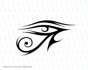 Eye of Horus SVG Design