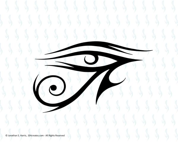 Eye of Horus SVG Design