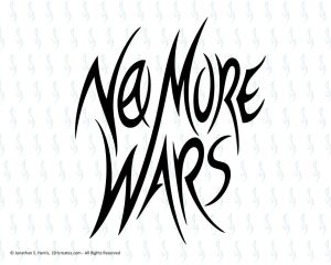 No More Wars SVG Design