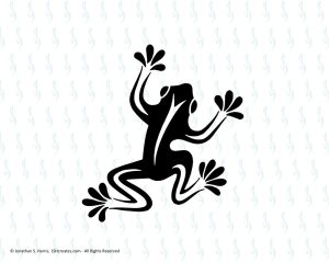 Tree Frog SVG Design