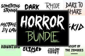 Horror Fonts Bundle