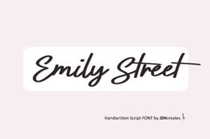 Emily Street Font