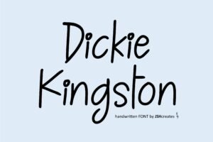 Dickie Kingston Font