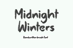 Midnight Winters Font