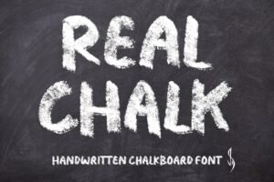 Real Chalk Font