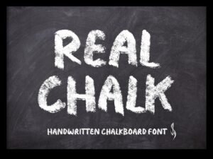 Real Chalk Font