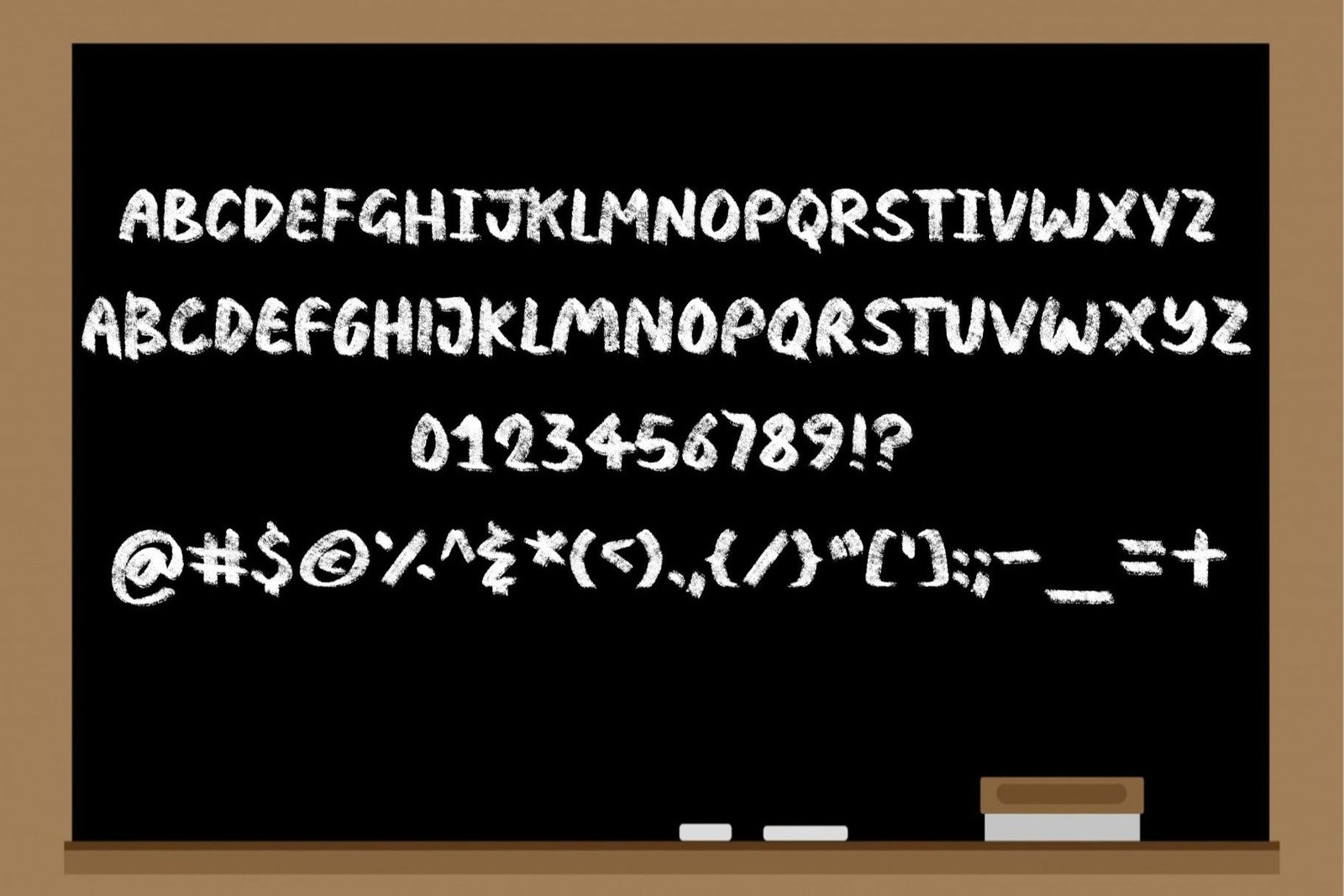 Real Chalk Font - Image 2