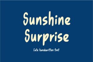 Sunshine Surprise Font