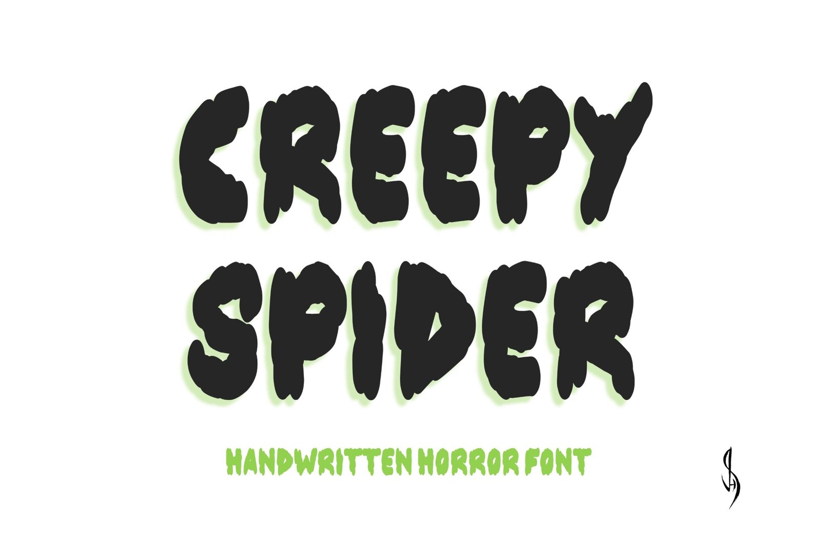 Creepy Spider Font