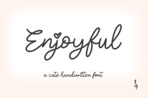 Enjoyful Font