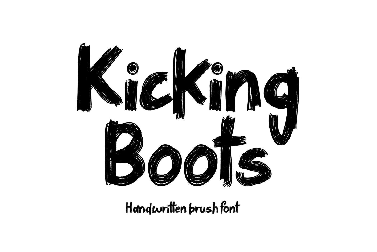 Kicking Boots Font
