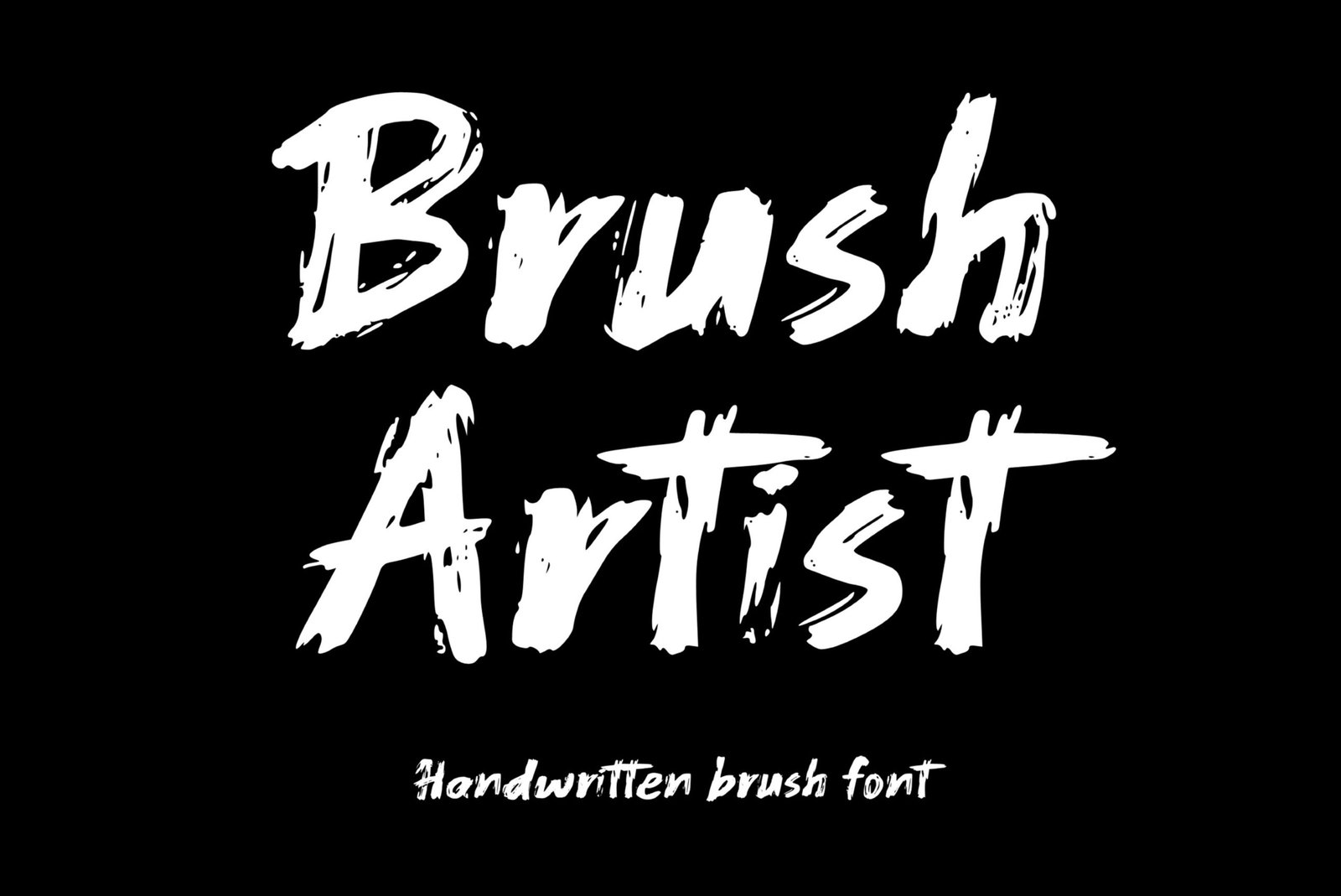 Brush Artist Font