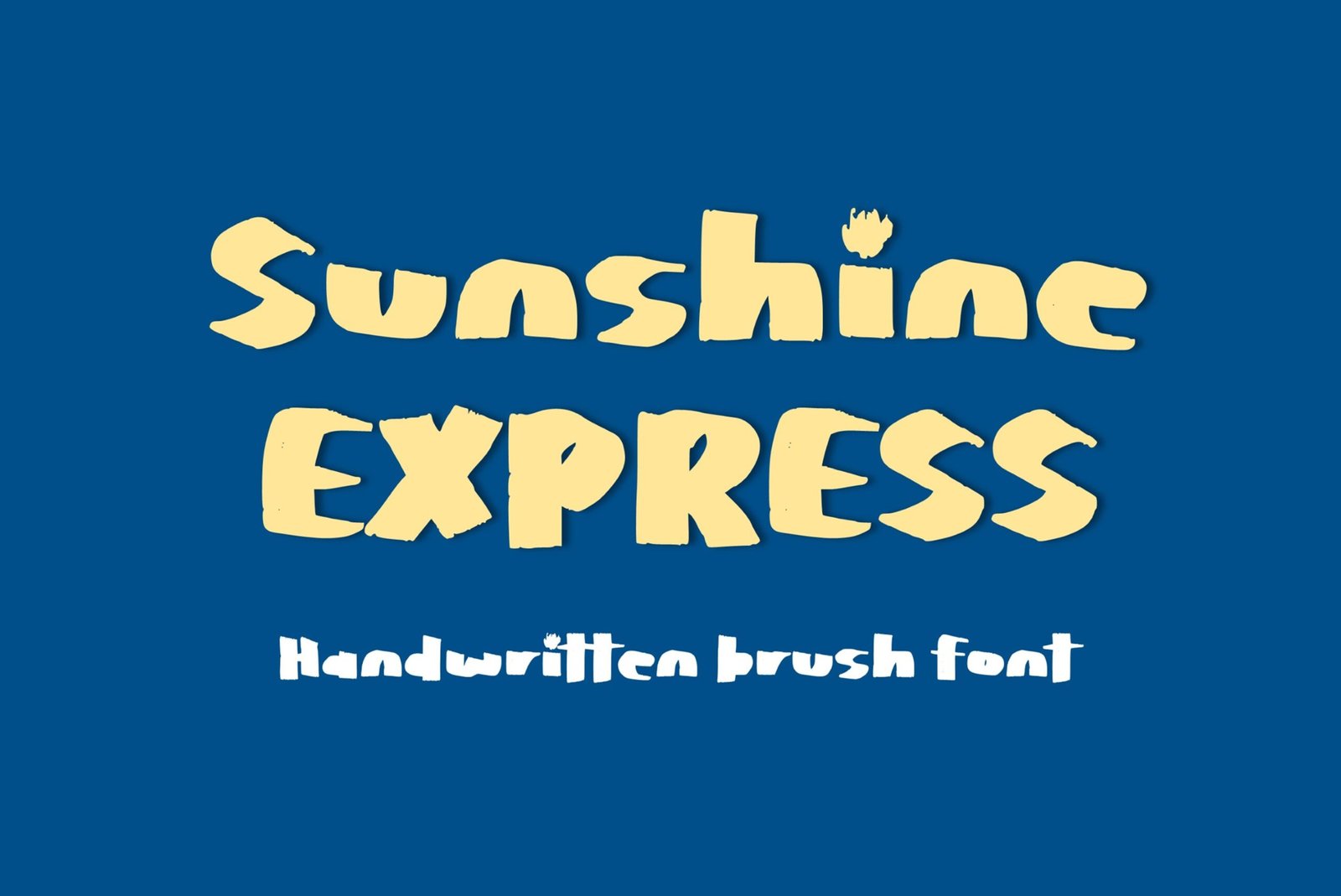 Sunshine Express Font